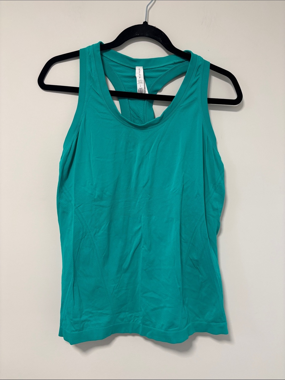 Athleta Teal Racerback Performance Tank